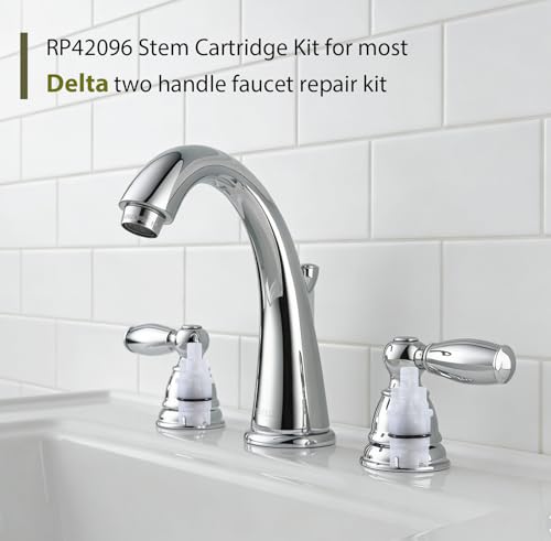 RP42096 Faucet Cartridge Repair Kit Compatible with Delta and Peerless faucet (2 Pack)