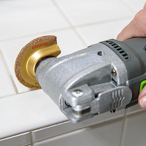 Genesis Oscillating Tool 3.5 Amp Oscillating Multi Tool with 3.7° Oscillation Angle, 6 Variable-Speeds with 16-Piece Accessory Set, Storage Box, Carrying Bag, and 2 Year Warranty (GMT35T) - size: 3.5 Amp Tool-less Blade Change