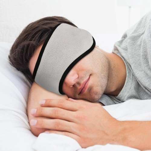 Angoily Sleeping Earmuffs with Adjustable Heads, Sleeping Ear Muffs for Men Women, for Side Sleepers, Winter Night Noise Reduction, Travel and Home Use, Grey - color: Grey
