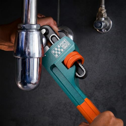 Heavy Duty Pipe Wrench, 10" Adjustable Straight Plumbing Wrench, High Drop-Forged jaws, Professional Pipeline Tool for Water Pipe Fittings, Mechanical assembly, Workshop Operations - size: 10inch