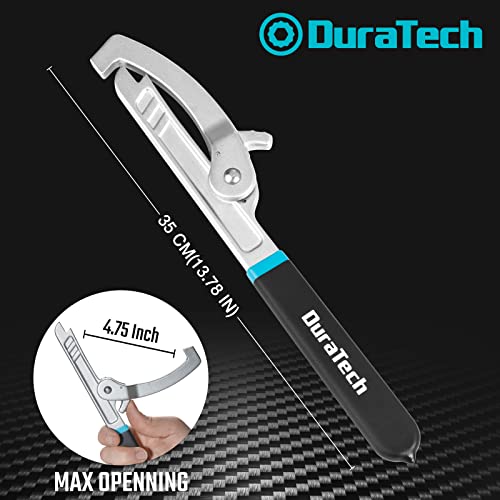 DURATECH Sink Strainer Lock Nut Wrench, Adjustable up to 4-3⁄4" Capacity - size: Sink Strainer Lock Nut Wrench