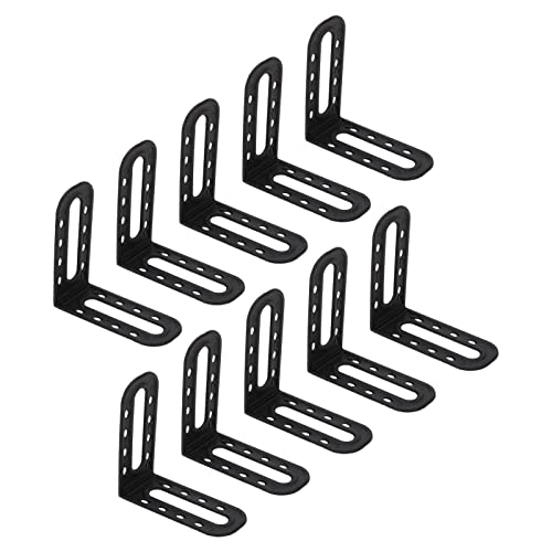 Professional Tile Leveling Spacer Kit, 90 Degree Angle, ABS Material, Black, 25 Pieces, for Floor and Wall Installation
