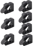 Shovel Mount for Roof Rack Rubber Clamp Mounting Kit, Shovel Holder Clamp Wall Mount Kit Car Accessories for Roof Rack, Boats, Military Equipment, Axe - size: 7 Pack