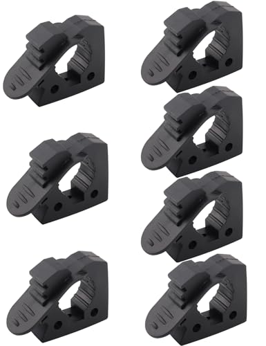 Shovel Mount for Roof Rack Rubber Clamp Mounting Kit, Shovel Holder Clamp Wall Mount Kit Car Accessories for Roof Rack, Boats, Military Equipment, Axe - size: 7 Pack