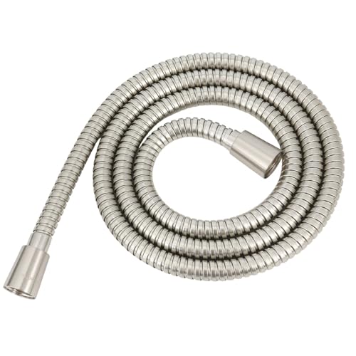 69 Inch Shower Hose Replacement, Stainless Steel, Brushed Nickel - color: 69''-Brushed Nickel