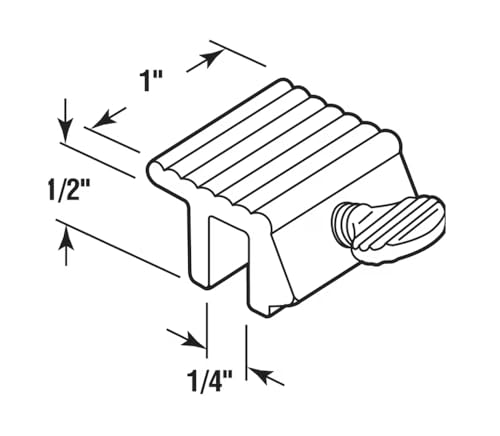 4 Pack Sliding Window Locks – Aluminum Security Locks for Sliding Windows & Doors, Easy to Install