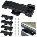 5PCS F2590 Sash Locks, Black Window Latch Replacement Parts - color: Black