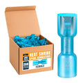 ALBO Heat Shrink Crimp Connectors (Female Blue 16-14 AWG) - color: Female Blue 16-14 AWG