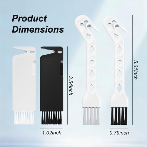 4 Pcs Vacuum Cleaner Brush, 2 in 1 Vacuum Roller Cleaning Tool
