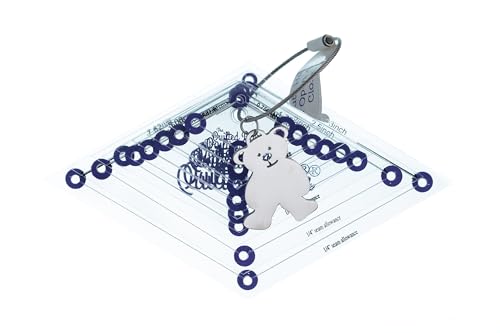 The Quilted Bear Diamond Quilting Templates, Set of 8 - size: Diamond