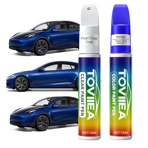 Deep Blue Metallic(PPSB) Touch Up Paint for tesla ModelY/3/X/S - color: (PPSB)Deep Blue Metallic for Model Y/3/X/S