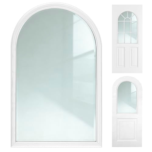 22 x 36 Entry Door Glass Insert with Low-e Glass, 1 Lite Round Top - size: 22 x 36, style: 1 Lite Round Top