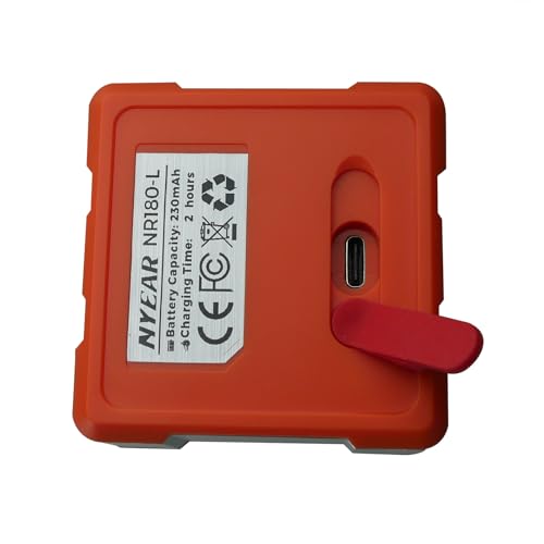 NYEAR Digital Electronic Angle Gauge Type-C Rechargeable, Four sided strong magnet, IP67 waterproof rating, Measures 0-90 and 0-180 Degree Ranges, Measures and Sets Angles or TAN