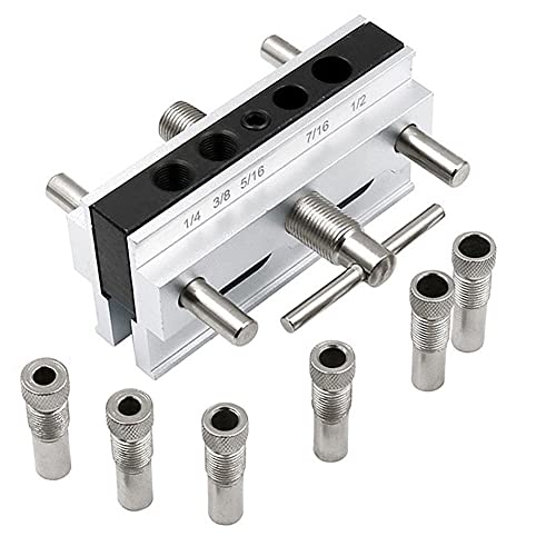 Self Centering Dowel Jig Kit - color: Silver