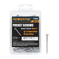 POWERTEC 100 PK Pocket Hole Screws, Maxi-Loc Head, #2 Square Drive, 2" Coarse Thread for Pocket Hole Jig, Heavy-Duty Furniture, Workbenches, Table Legs & Framing (72265) - style: 100PK 2" Coarse Maxi-Loc Screws