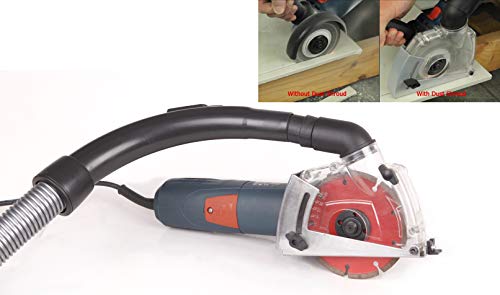 Angle Grinder Dust Collection Attachment,Cutting Dust shroud 4-1/2 inch to 5 inch Dt1706 - size: 4-1/2 inch -5 inch