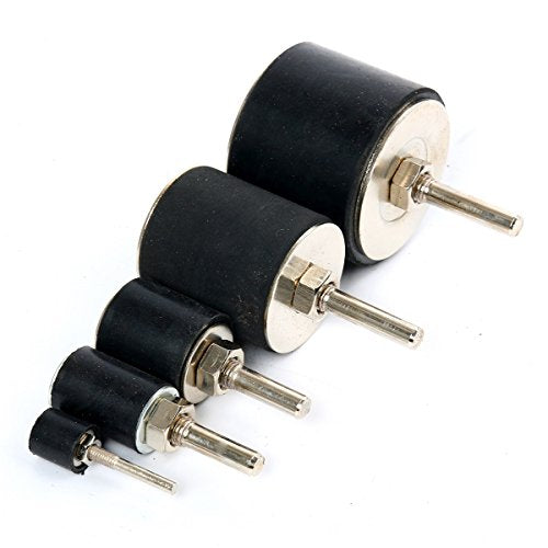 8milelake 25pcs Drill Press Sanding Drum Kit Sanding Round Drum Set