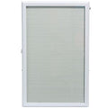 ODL Add On Blinds for Raised Frame Doors - Outer Frame Measurement 24" x 38" - Home Improvement - Easy to Install, Use and Maintain - Innovative Window Shades Behind The Tempered Safety Glass Panels - size: 24"W x 38"H