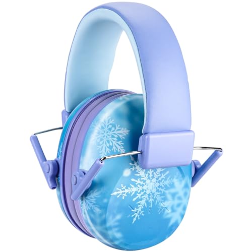 ProCase Kids Noise Cancelling Headphones Ear Hearing Protection, Snowflake - color: Snowflake