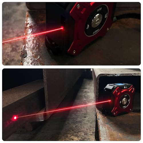 2 in 1 Laser Tape Measure with Level | 131ft/40M