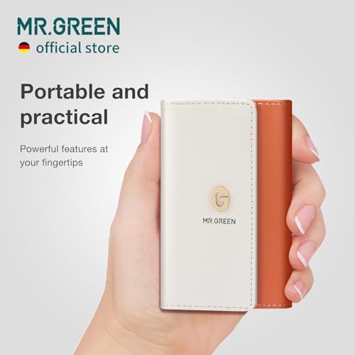 MR.GREEN Colorful Manicure Set Practical Pedicure Kits Nail Clippers Personal Care Tools Facial Hair Scissors with Fashion Case (Mr-6683 Orange) - color: Mr-6683 Orange