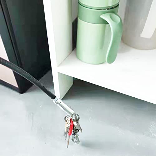 Drain Snake Drain Clog Remover Flexible Grabberable Pick Up Cleaning Tool Reacher Claw Stick, Drain Auger Grab Trash Hairs from Drain,Sink,Bathroom Tub Toilet Hose (79 Inch Drain Snake Tool) - style: 79 Inch