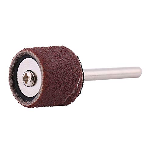 Premium #600 Grit Drum Sanding Sandpaper Bands Sleeves with Mandrel for Professional Woodworking and Craft Polishing Kit, Multifunctional Accessory (Large Sandpaper Circle 80 mesh) - size: Large sandpaper circle 80 mesh