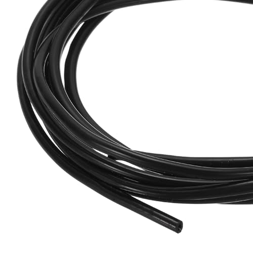 MECCANIXITY 3 m Split Silicone Cable Sleeve Tubing, ID 2mm Black Split Silicone Tube Cord Organizer Wire Shielding Sheathing Wrap for USB Charge Power Cord Audio Video Cable - color: Black, size: 2mm*3m