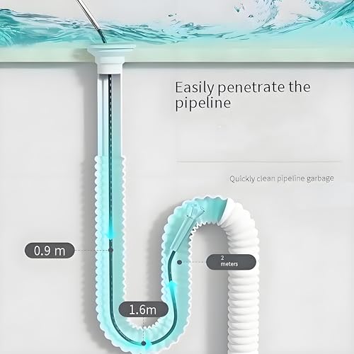 22pcs Crevice Cleaning Brushes Set,Drain Snake,Pipe Cleaners,Straw Brush,Drain Clog Remover,Toilet Bowl Cleaner,Long Bottle Brush,Sink Plunger