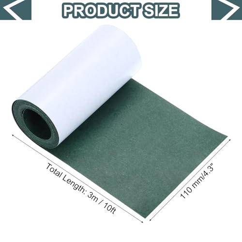 MECCANIXITY Electrical Insulating Adhesive Paper 110mm, 10ft Battery Insulator Gasket Paper Sheet for 18650 21700 26650 Battery Pack - size: 110mm
