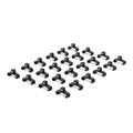 Olsa Tools Black Spring-Loaded Socket Clips 1/4-Inch, 24-Pack, Part 1135 - color: 1/4-inch Drive, Black