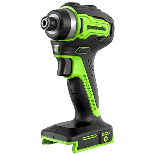 Greenworks 24V Brushless 1950 in./lbs Impact Driver, 1/4-inch Hex Variable Speed, Tool Only - size: Tool Only(1950 in-lbs Impact Driver)