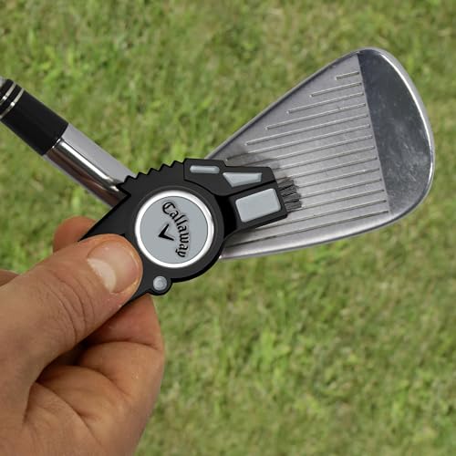 Callaway 4-in-1 Golf Divot Repair Tool - color: Black/Silver