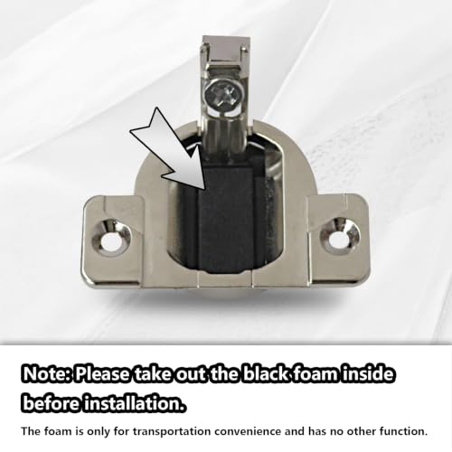 110 Degree Compact 33 Hinge, Compatible with Blum Cabinets, 8-Pack | Replacement for blum cabinet hinges，Cabinet Door Hinges Screws Directly Into 16-19mm Doors, Mounting Plate Sold Separately