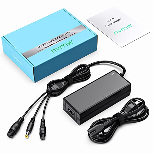 3 in 1 Replacement Charger for 2A 42v/36v 3 Claw (8mm/12mm) Female Port (5.5mm*2.5mm Universal 2.1mm) for, Jetson, Swagtron, Gotrax,Swagway,Razor