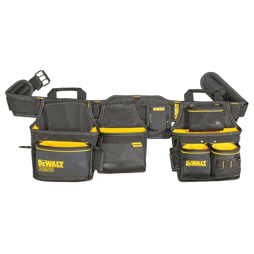 DEWALT Tool Belt, Durable, 26 Pocket Professional Belt (DWST540601) - size: One Size, style: Tool Rig