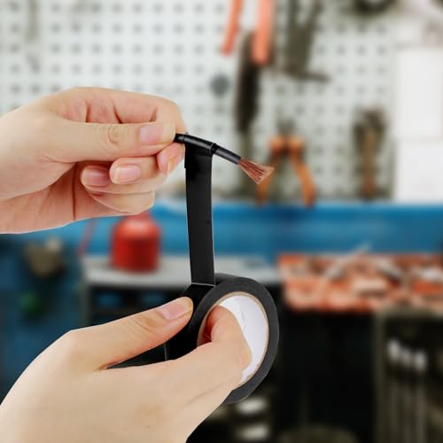 Romeda 9 Pack Electrical Tapes, Electrical Tape Water, Sun, and Oil Resistant, Electrical Tape is Suitable for Most Domestic, Commercial, and Industrial environments - Black - color: Black