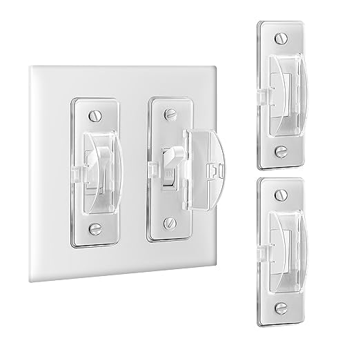 Roxiuc Switch Guard - Light Switch Cover Guard - Childproof - Clear (1pc) - size: 1 Pack
