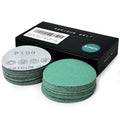 Serious Grit - 3-Inch P100 Grit Hook & Loop Sanding Discs - 50 Pack | For Woodturning, Drill Sanders, & More - No-Hole Heavy-Duty Hook & Loop Wet/Dry Film Sandpaper for Wood, Auto Body & Metal - style: 100 Grit