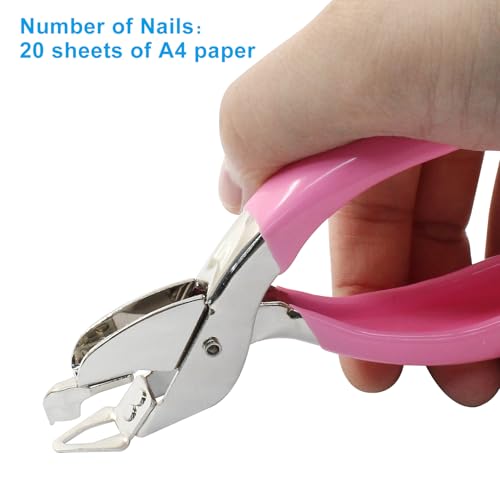 Pink Staple Remover Tool Heavy Duty - color: Pink