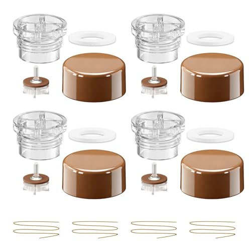 4 Pack Outdoor Faucet Vacuum Breaker Float Kit Compatible with Woodford Model 17 Replace# RK-17VB, Anti-Siphon Wall Faucet Repair, Wall Hydrant Vacuum Brake Valve Replacement Kit - size: RK-17VB