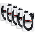 Long Zip Ties Heavy Duty 24 inch, Large Zip Ties with 200 lbs Tensile Strength, Big Cable Ties, Black, 250 Pack, by GAIIAN - size: 24" 200 lb (250 Pack)