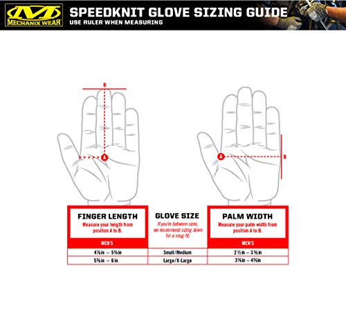 Mechanix Wear SpeedKnit S2CC06 Coated-Knit Work Gloves X-Large Green - size: X-Large