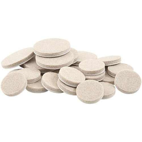 Super Sliders Moving Kit Combo Pack, Reusable Furniture Movers and Felt Pads for Hardwood, Beige (36 Pack)
