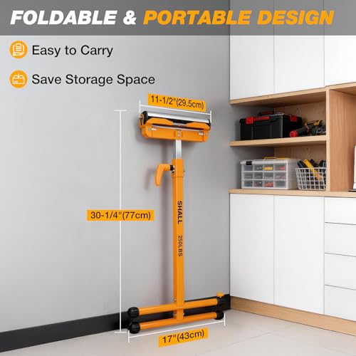 SHALL Roller Stand, Heavy-Duty Folding Roller Stands with 250 LBS Capacity