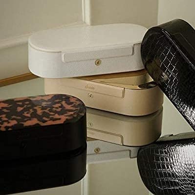 Beyond UV+O3 Sanitizer Box and Universal Charger UV and Ozone Disinfector for Phone, Mask, Makeup Brush, Nail Tool (Almond Oil)