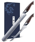 HOSHANHO BBQ Carving Knife Set, Brisket Slicing & Boning Knife for Meat - size: 7"