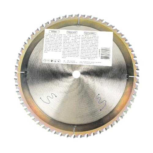 2-Pack 10" 60T & 90T 5/8" Arbor Woodworking Circular Saw Blade, Framing/Universal Wood Cutting Saw Blade,Special Anti-Thermal Adhesion Coating on Cutting Edge-TA, 10" 60T&90T 5/8" - size: 10" 60T+10" 90T