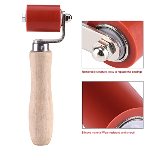 40mm Silicone Roller, Wallpaper Seam Roller, PVC Welding Tool for Quilting, Sewing, Crafts,Painting