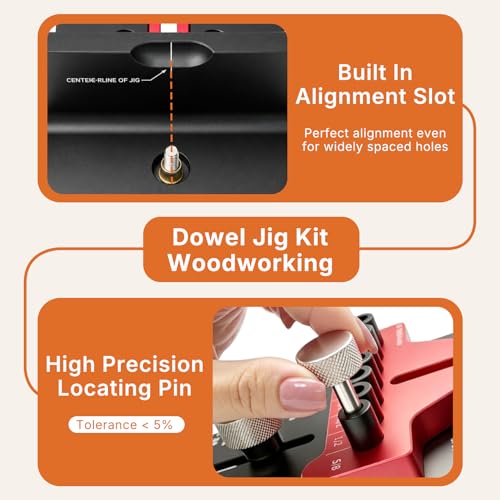08350MK Dowelling Jig Master Kit, Dowelling Jig Precision Woodworking Tool